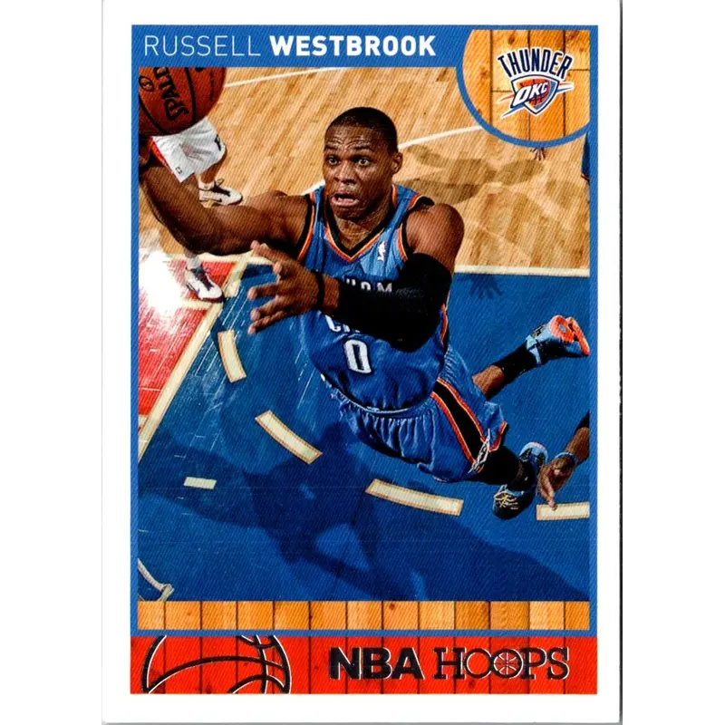 2013 Hoops Blue Russell Westbrook #68