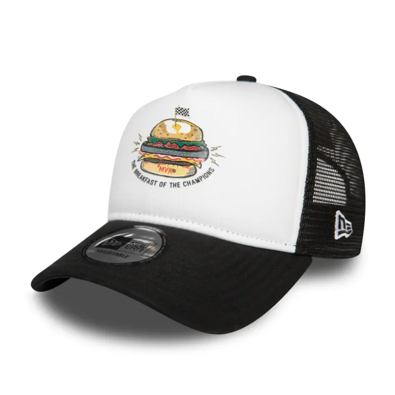 New Era - Food Trucker Cap - Aprilia - Black/White