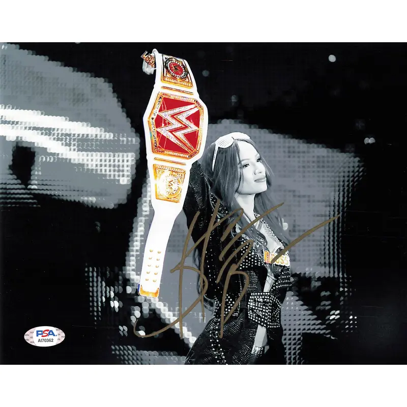 SASHA BANKS signed 8x10 photo PSA/DNA WWE Autographed Wrestling