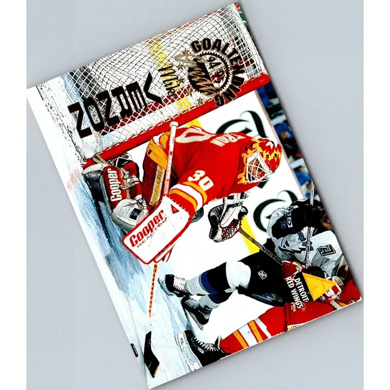 1994 Pinnacle Goaltending Greats Mike Vernon #GT10