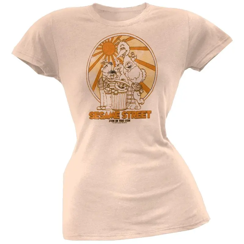 Sesame Street - Fun In The Sun Juniors T-Shirt