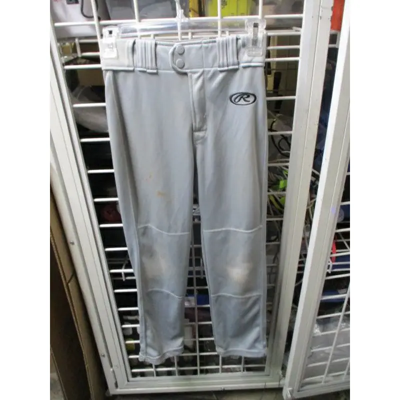 Used Rawlings Open Bottom Pants Youth Size Medium - stained & worn knee