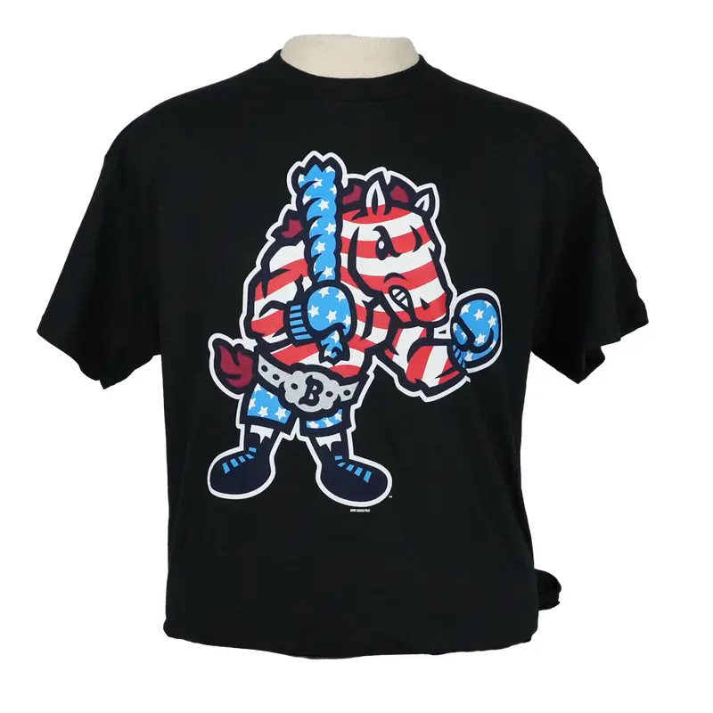 Adult Patriotic Boxing Rowdy Tee