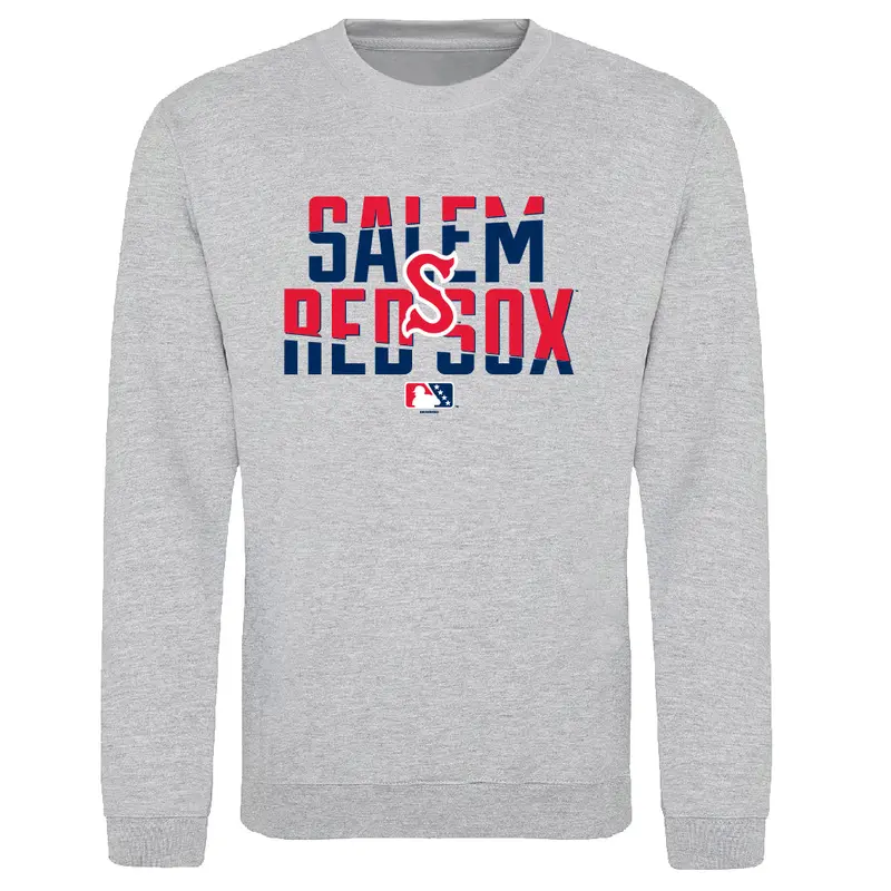 Salem Red Sox Bimm Ridder Youth Grey Sweatshirt