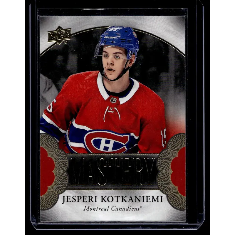 2018-19 Upper Deck - Mastery Achievement Jesperi Kotkaniemi #M-D RY