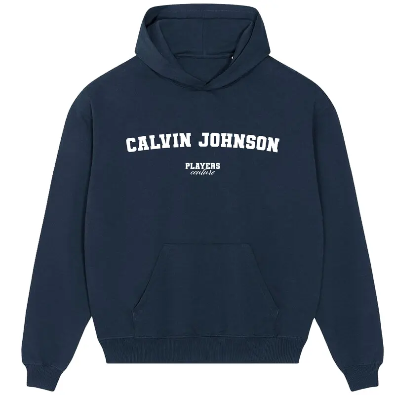 Calvin Johnson Players Couture Men's Casual Hoodie