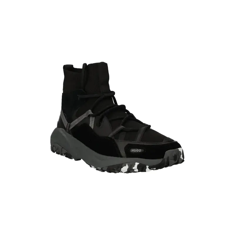 HUGO BOSS SHOE BLACK MENS GO1ST KNWBHT 50510384005