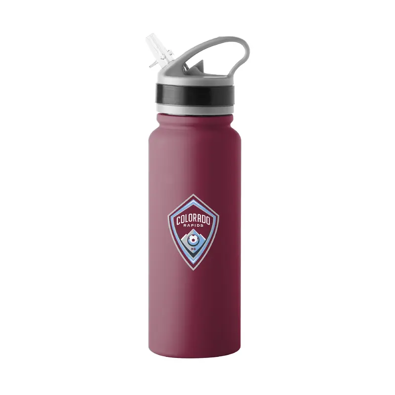 Colorado Rapids 25oz Logo SingleWall FlipTop Bottle