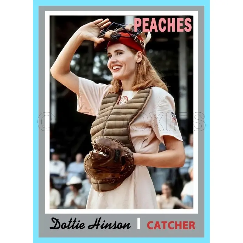 Dottie Hinson 1970 Topps Custom Card - 4563