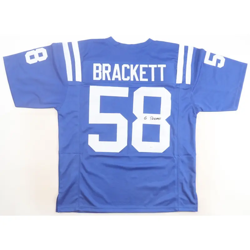Gary Brackett Signed Jersey (JSA)