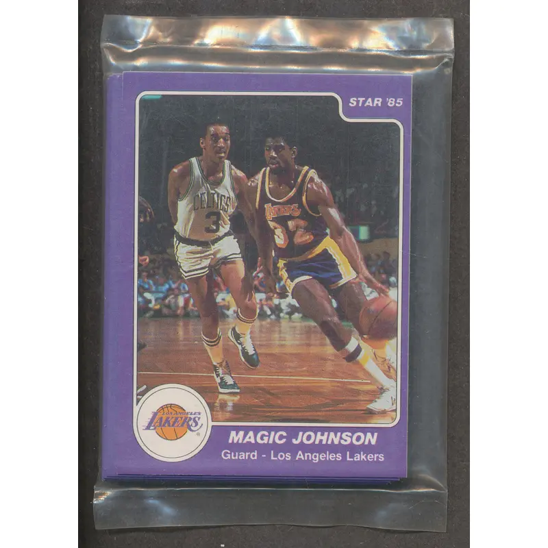 1984/85 Star Basketball Lakers Complete Set (Sealed)