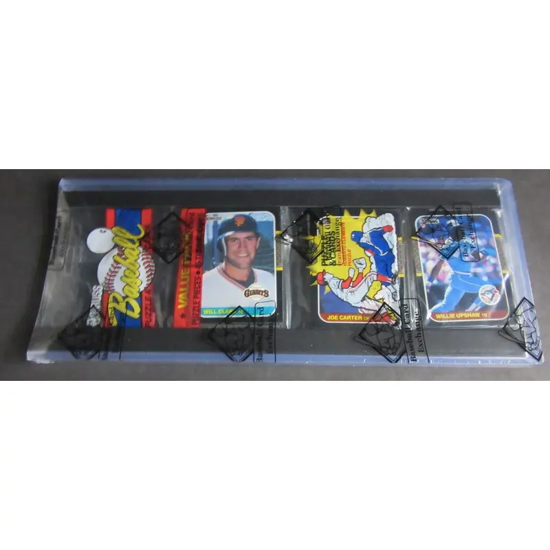 1987 Donruss Baseball Unopened Rack Pack (Will Clark) #2