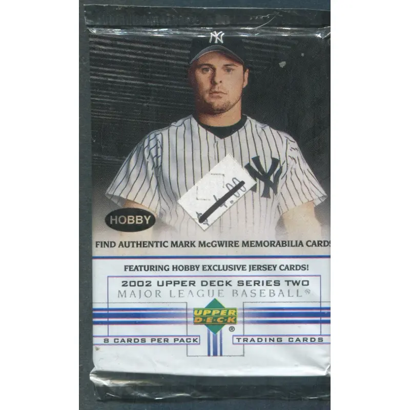 2002 Upper Deck Baseball Unopened Series 2 Pack (Hobby) (8) (PS)