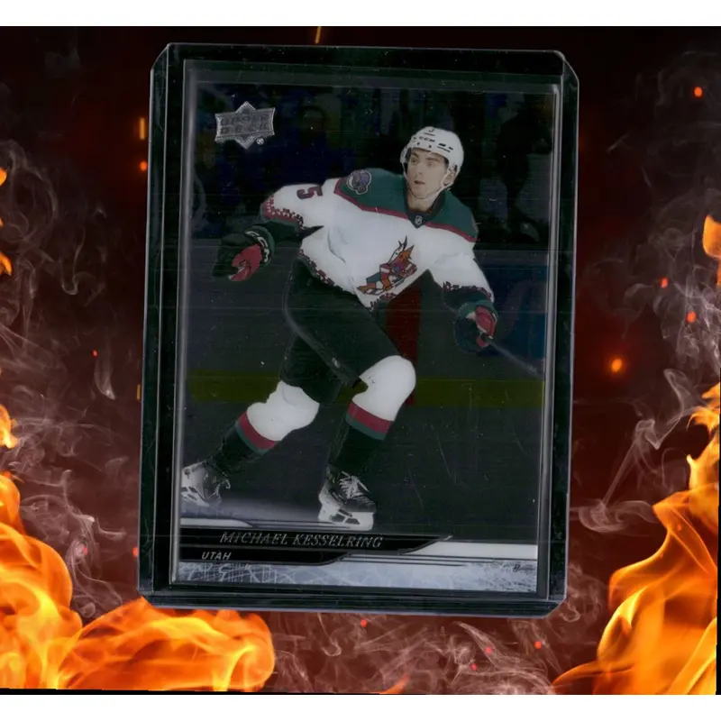 2024-25 Upper Deck Michael Kesselring Clear Cut SSP #423