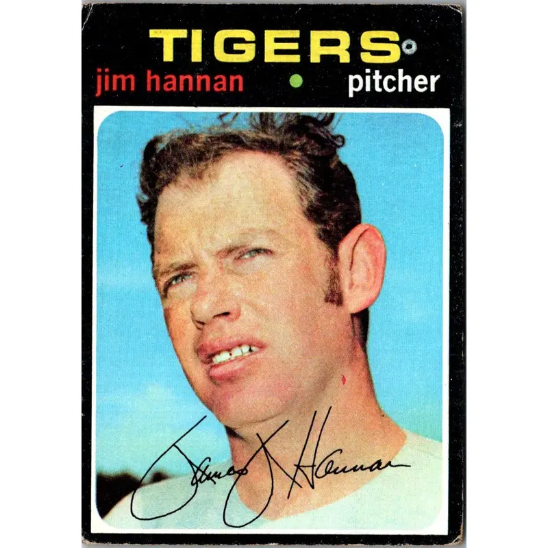 1971 O-Pee-Chee Jim Hannan #229