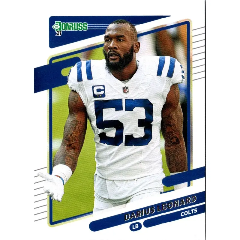2021 Donruss Press Proof Blue Darius Leonard #149