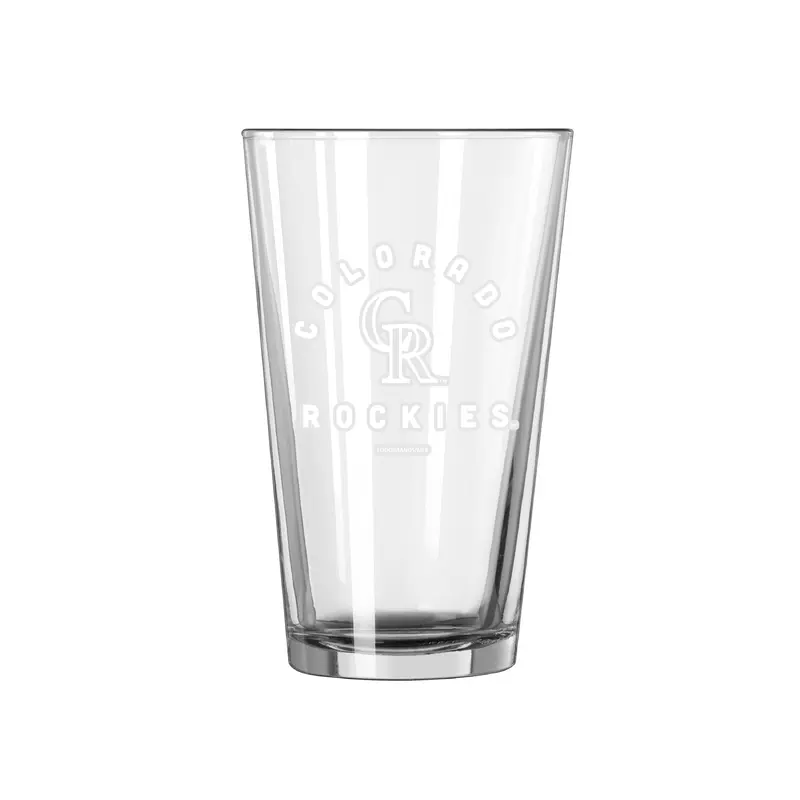 Colorado Rockies 16oz Archway Pint Glass