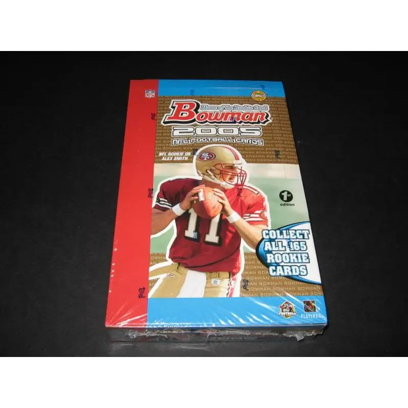 2005 Bowman Football 1st Edition Box (HTA)