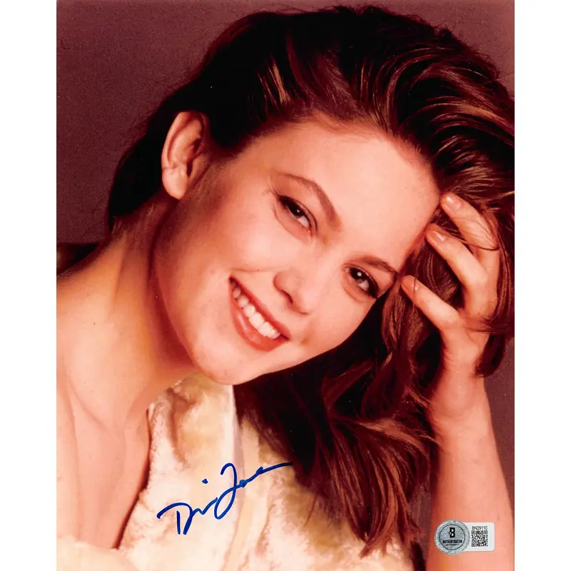 Diane Lane Inside Out Authentic Signed 8x10 Photo Autographed BAS #BN29110