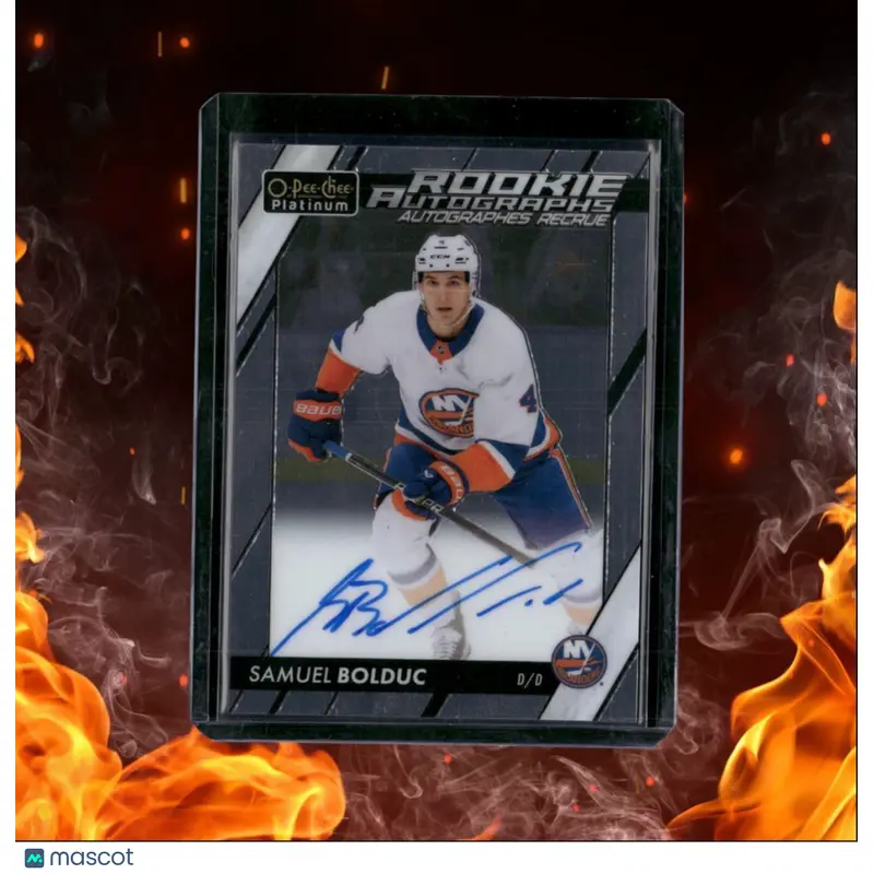 2023-24 O-Pee-Chee Platinum Samuel Bolduc Rookie Auto #R-SB