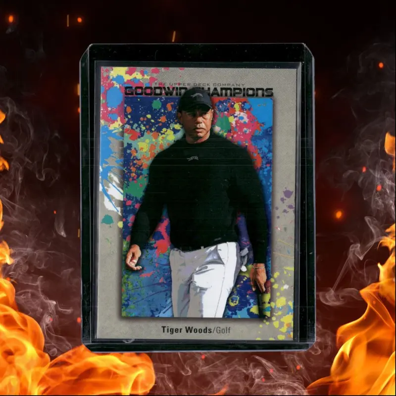 2024 Upper Deck Goodwin Champions Tiger Woods Splash of Color (A) #131
