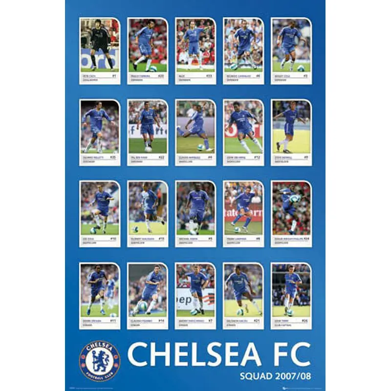 Chelsea FC "Super 20" 2007/08 - GB Posters
