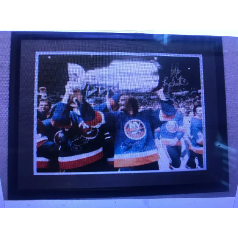NY Islanders Multi Signed 16x20 Photo JSA LOA