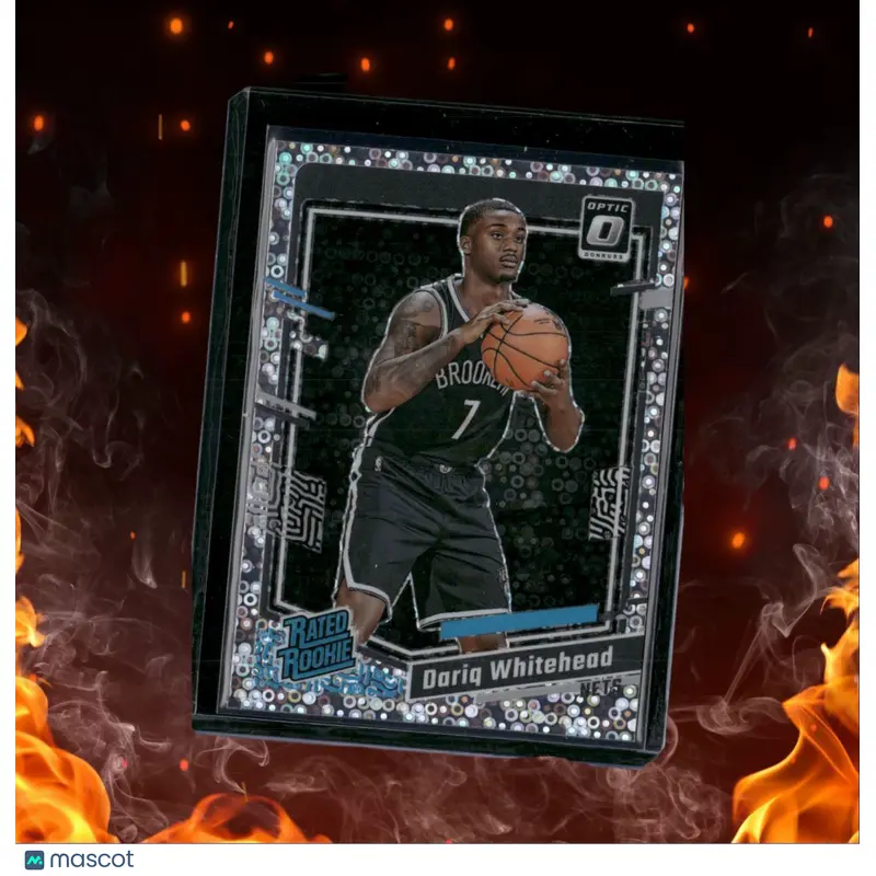 2023-24 Donruss Optic Dariq Whitehead Rated Fast Break Disco Prizm Rookie #230
