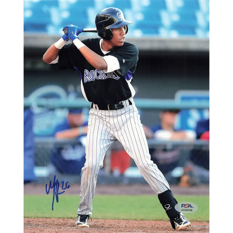 Milton Ramos signed 8x10 photo PSA/DNA New York Mets Autographed