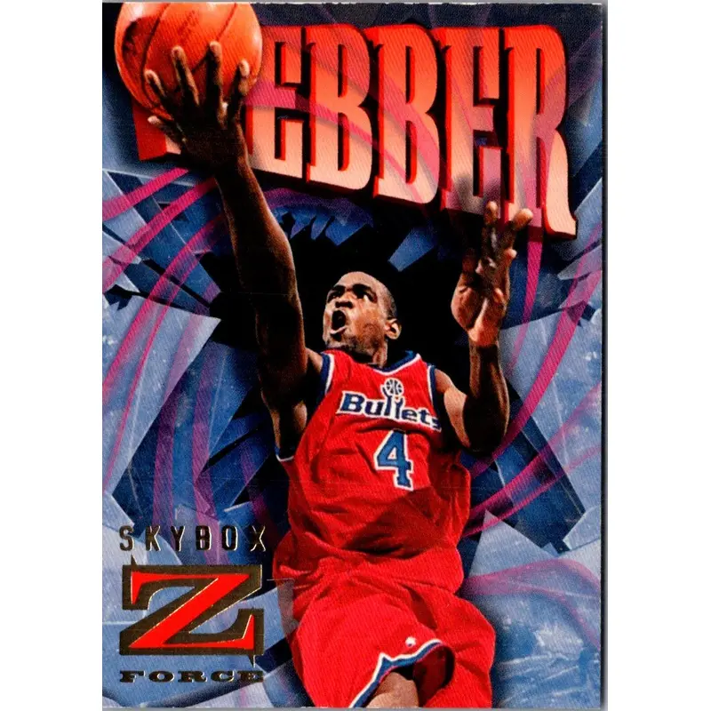 1996 SkyBox Z-Force Chris Webber #98
