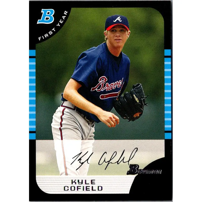 2005 Bowman Chrome Draft Picks & Prospects Kyle Cofield #BDP55 Rookie