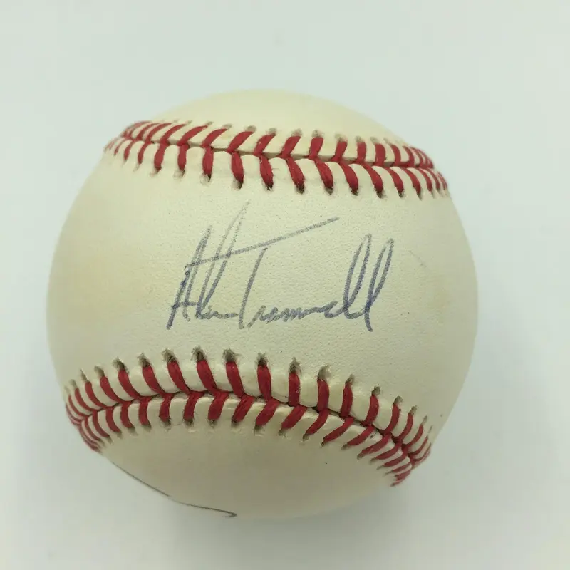 Alan Trammell & Paul Molitor Signed Autographed Official Major League Baseball