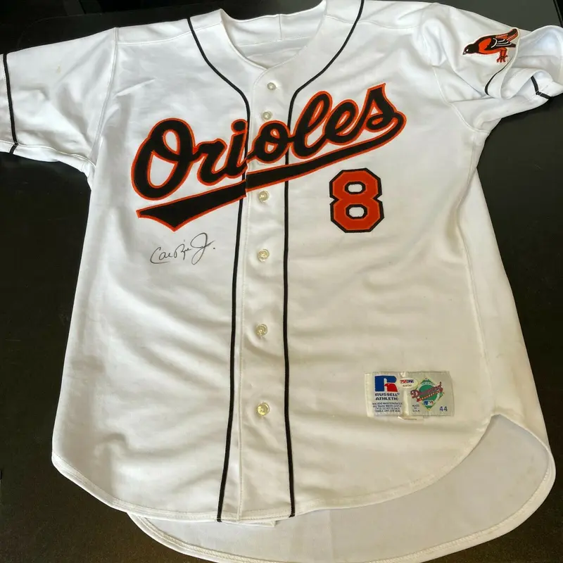 Cal Ripken Jr. Signed Game Issued 1990's Baltimore Orioles Jersey PSA DNA COA