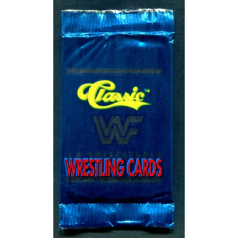 1990 Classic WWF Wrestling Unopened Series 1 Pack
