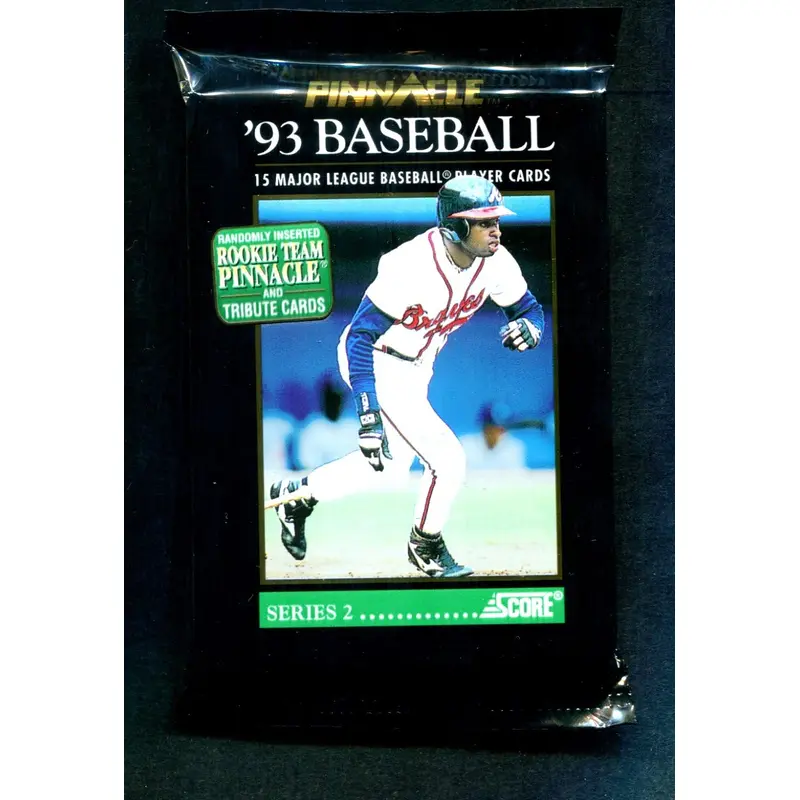 1993 Pinnacle Baseball Unopened Series 2 Pack