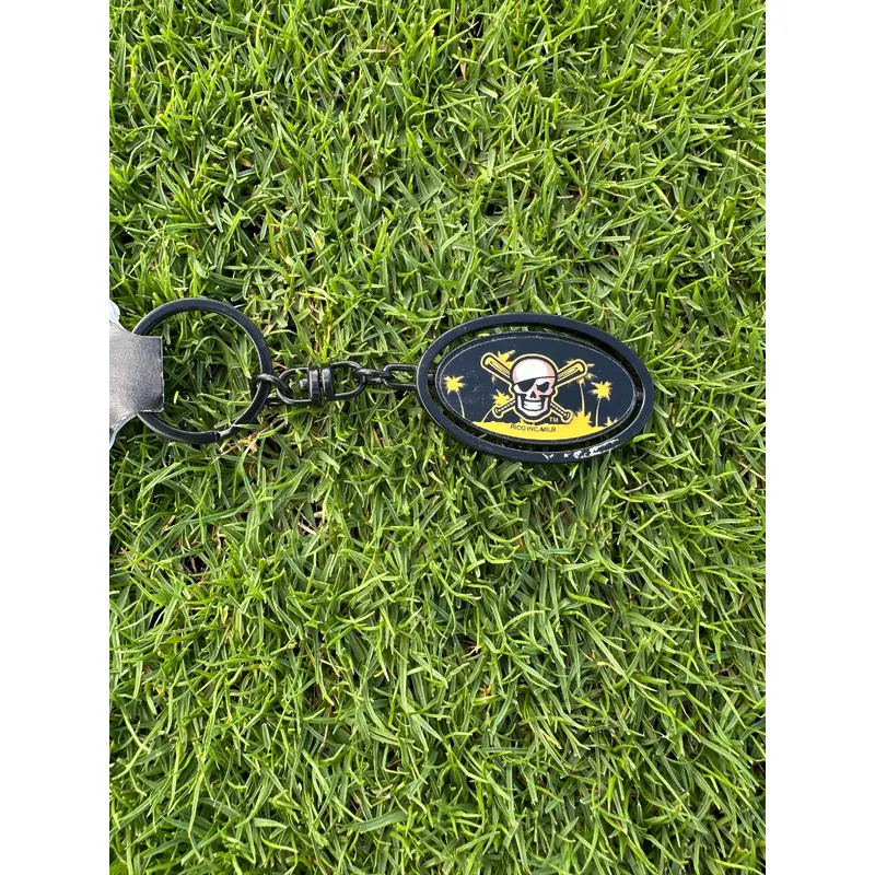 Bradenton Marauders Skull Logo Spinner Key Chain