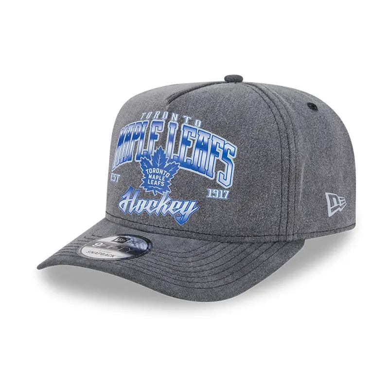 New Era - 9FORTY A-Frame Washed Cap - Toronto Maple Leafs - Black