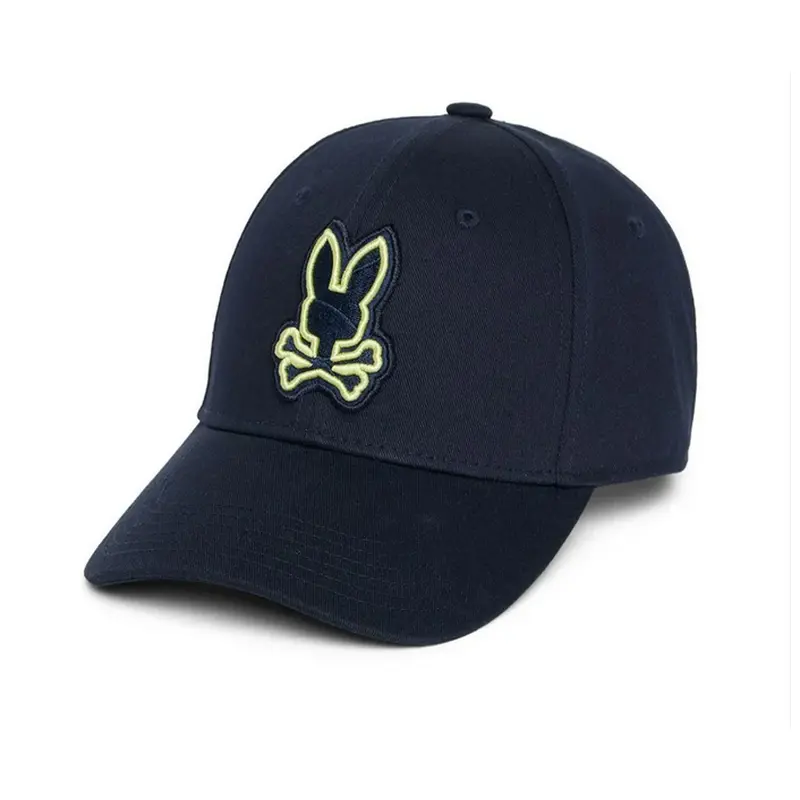 PSYCHO BUNNY MENS CAP NAVY B6A122B2HT NVY