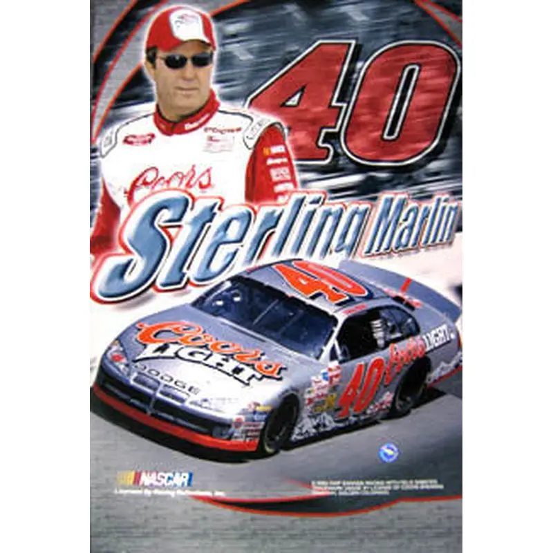 Sterling Marlin "Superstar" NASCAR Poster - Racing Reflections 2005