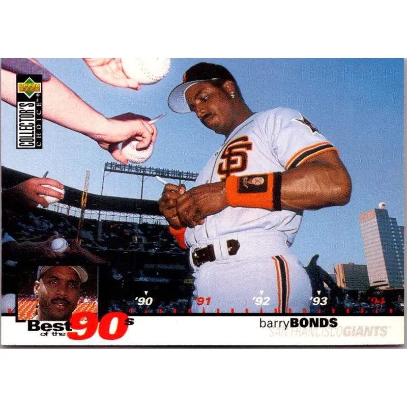 1995 Collector's Choice Barry Bonds #60