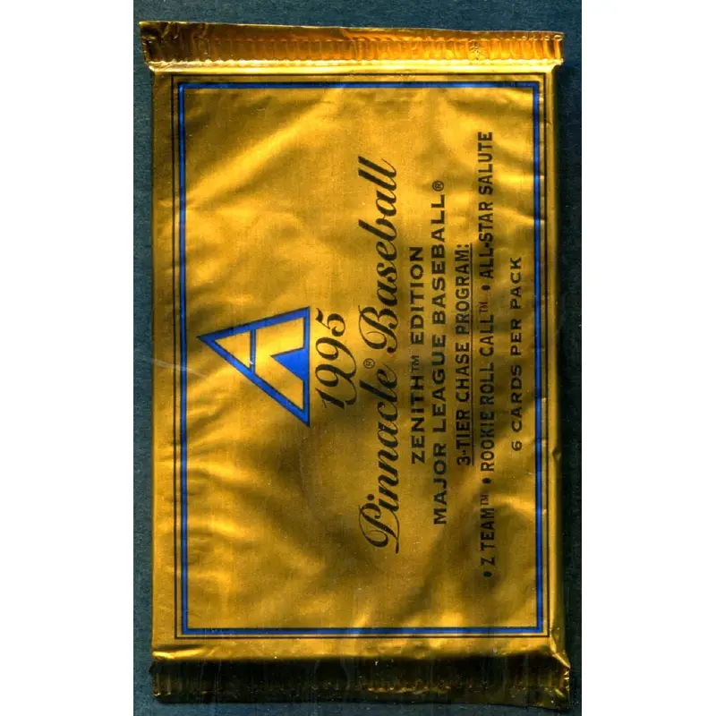 1995 Pinnacle Zenith Baseball Unopened Pack (6)