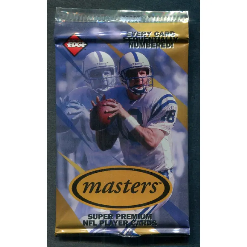 1999 Collector's Edge Masters Football Unopened Pack