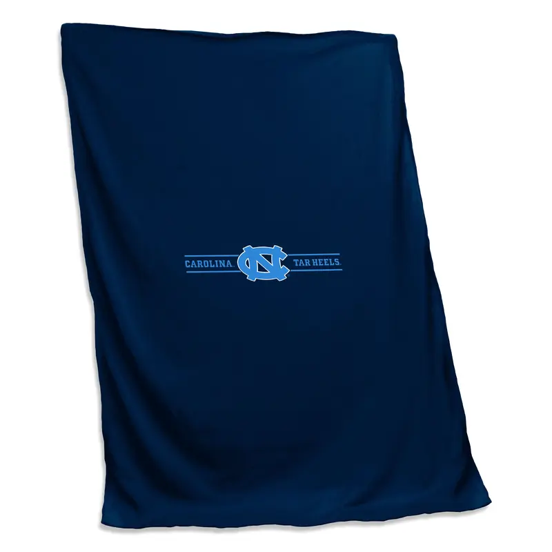 North Carolina Campus Colors Sweatshirt Blanket (Screened)