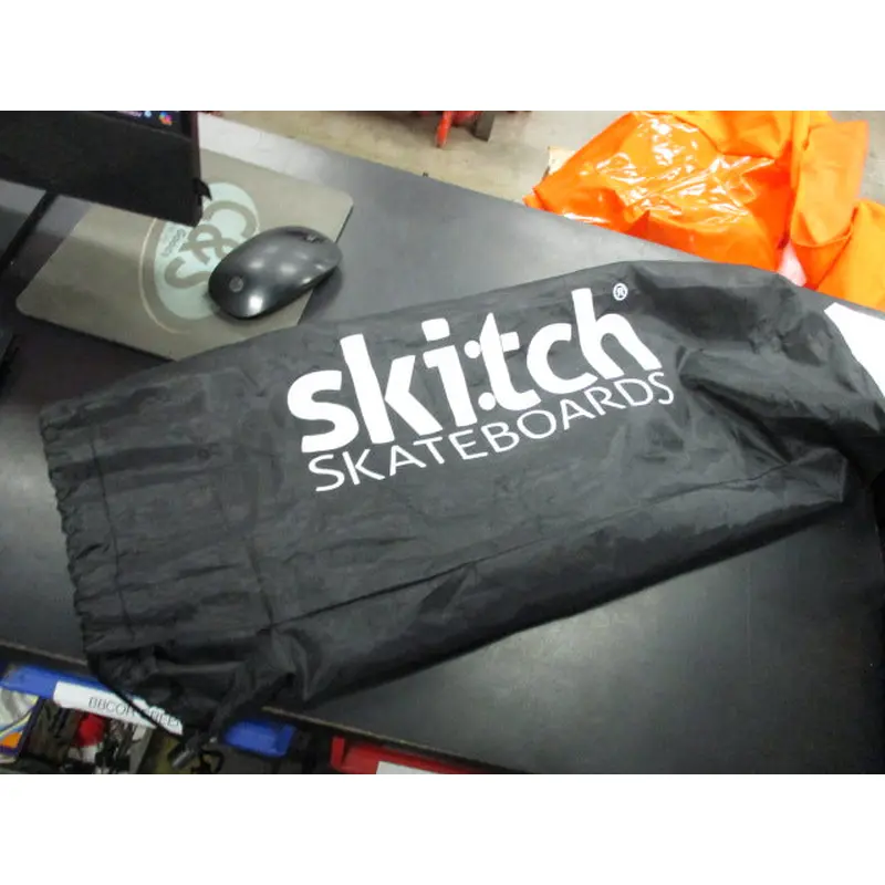 Used Skitch Skateboard Drawstring Bag