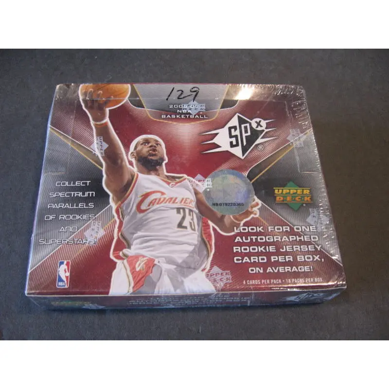 2006/07 Upper Deck SPX Basketball Box