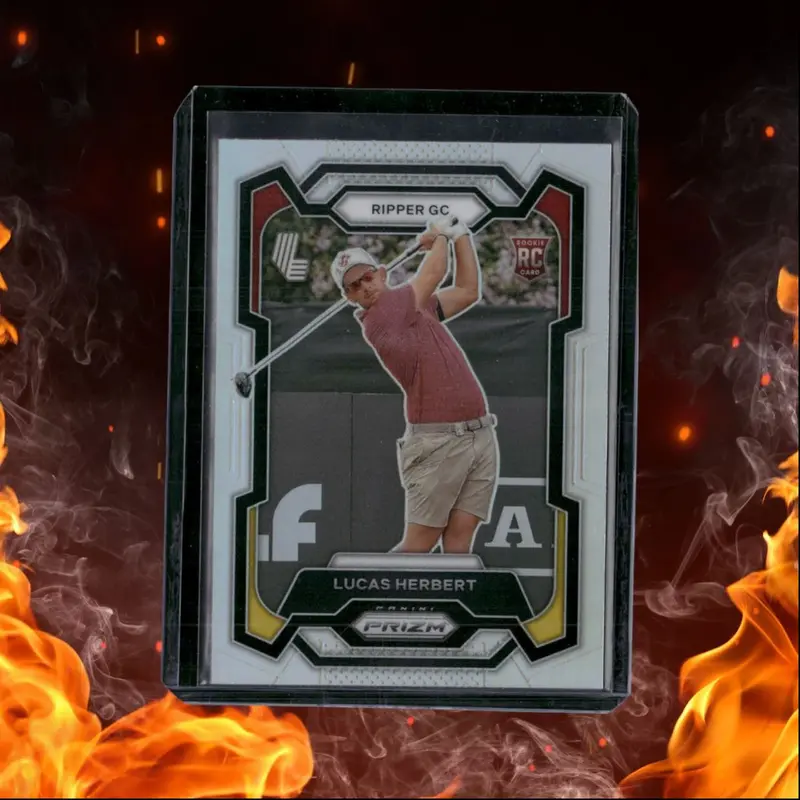 2024 Panini Prizm LIV Golf Lucas Herbert Silver Prizm Rookie #24