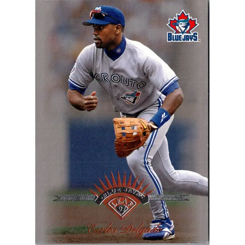 1997 Leaf Carlos Delgado #25