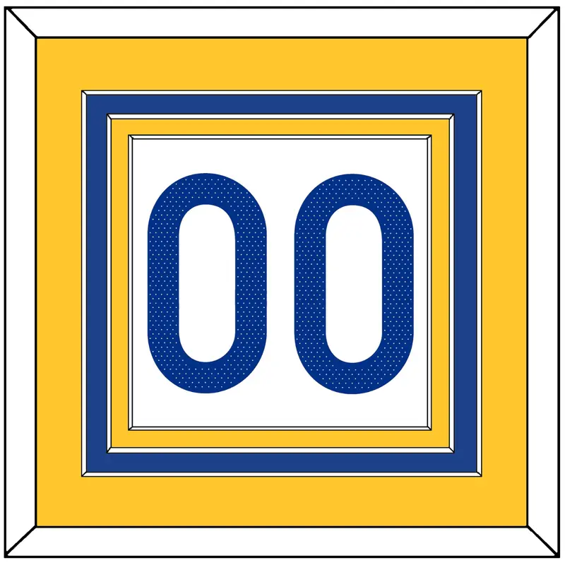 Golden State Number - White Association - Triple Mat 3