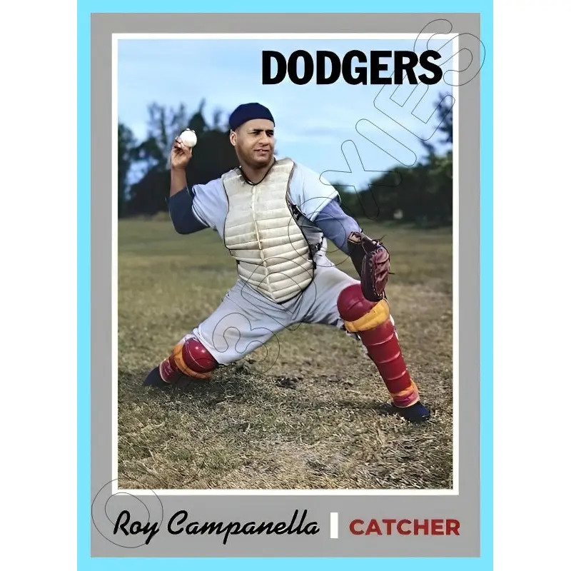Roy Campanella 1970 Topps Custom Card - 4555