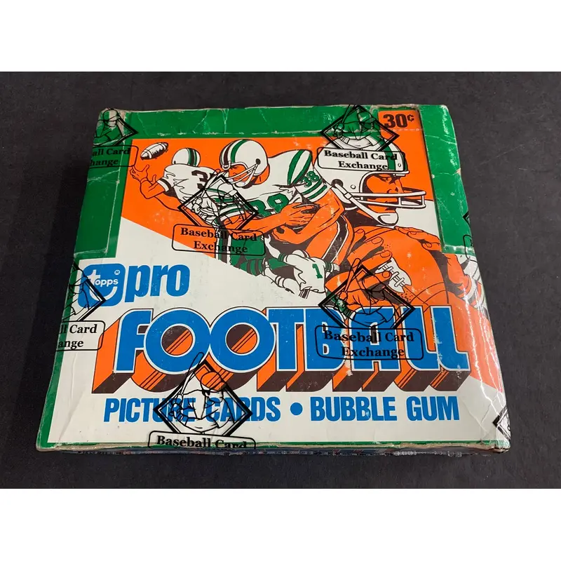 1979 Topps Football Unopened Cello Box (BBCE) (Lofton Campbell)